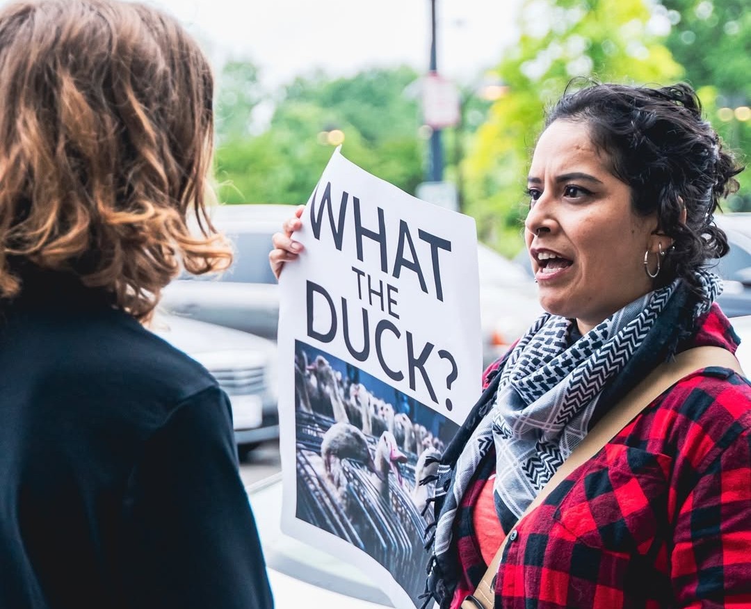 Foie Gras protest