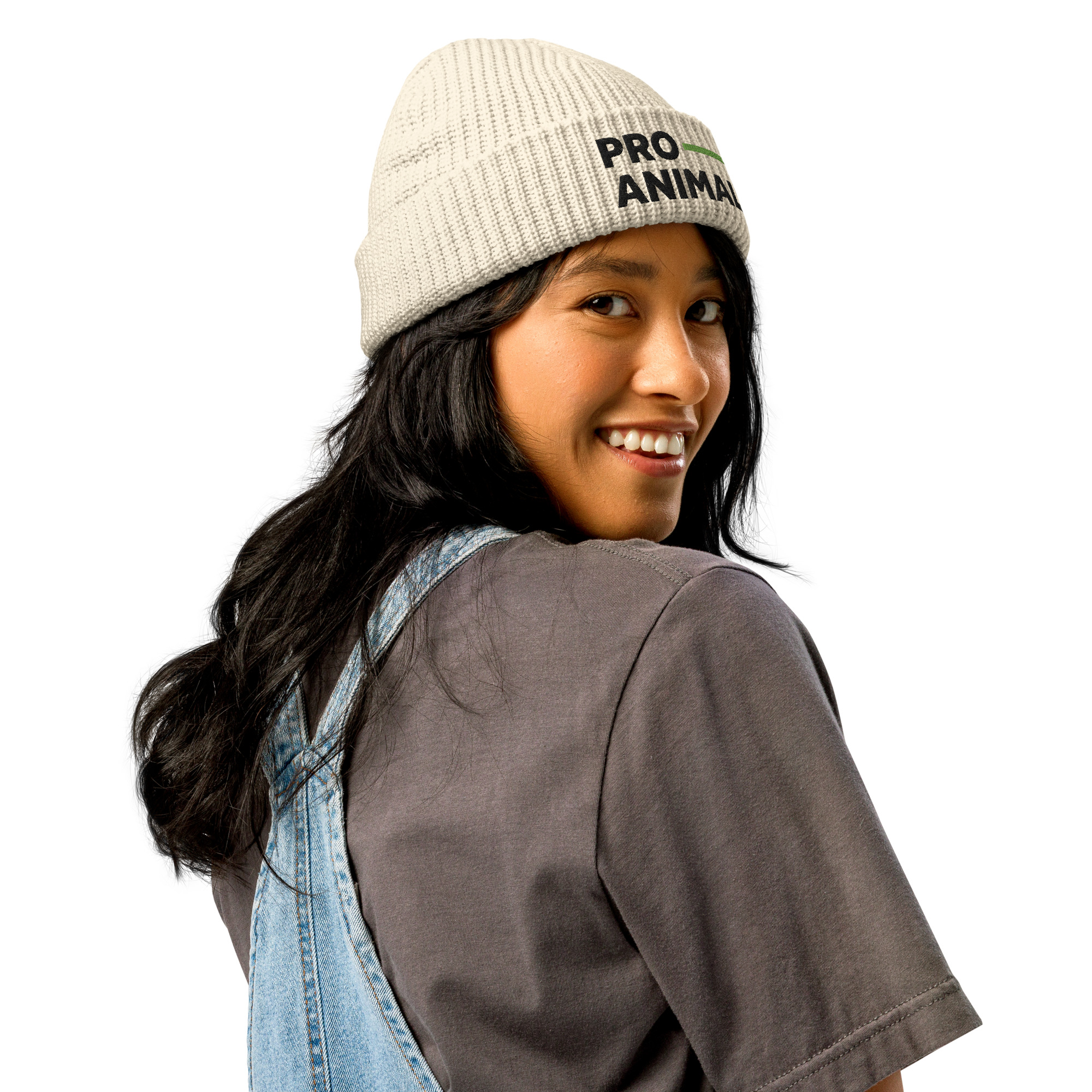 Ribbed Knit Beanie - Image 3