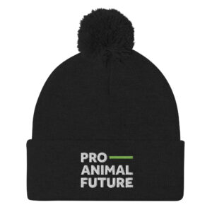 Pro-Animal Pom-Pom Beanie