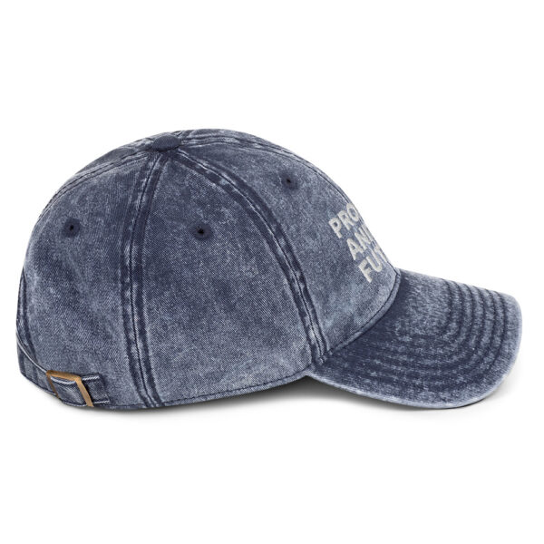 Vintage Cotton Twill Cap - Image 8