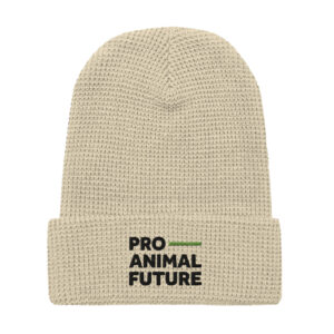 Pro-Animal Waffle Beanie