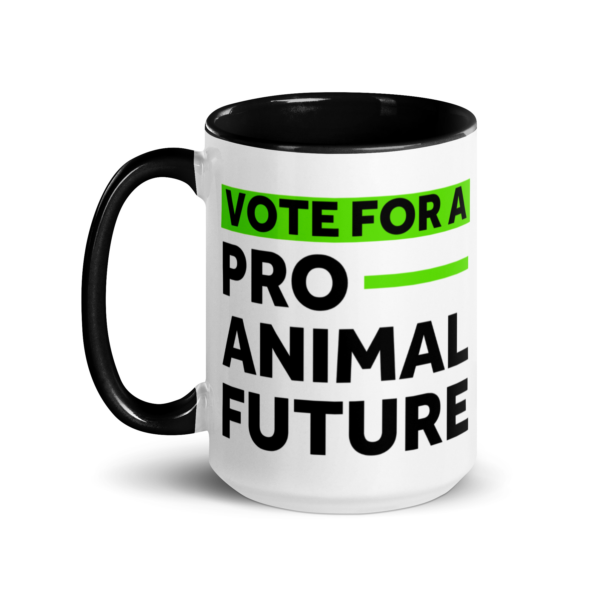 Vote Pro-Animal Ceramic Mug - Image 4